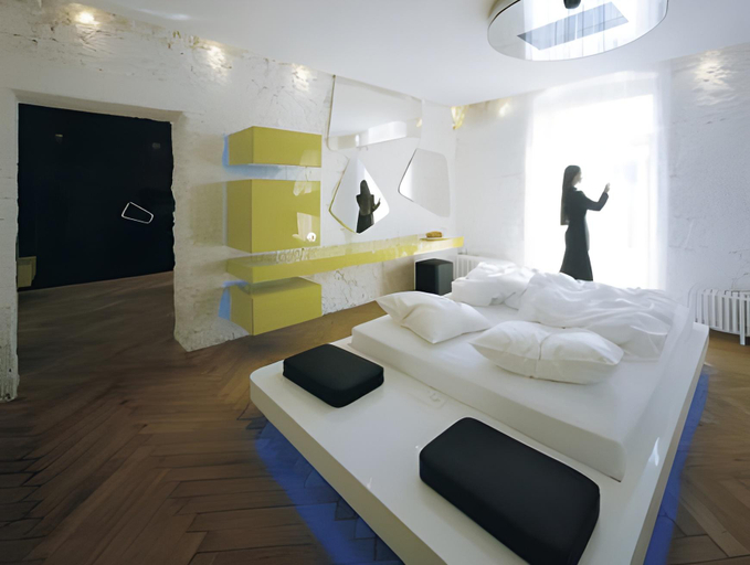 Bedroom, Hotel Aurora, Bolzano