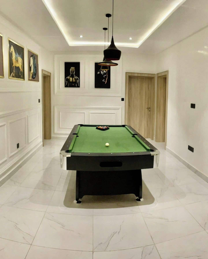 Game room, JCKline Homes, AbujaMun