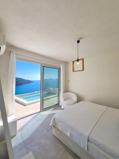 Bedroom 3, Koru villa Vasiliki Lefkada, Ionian Islands