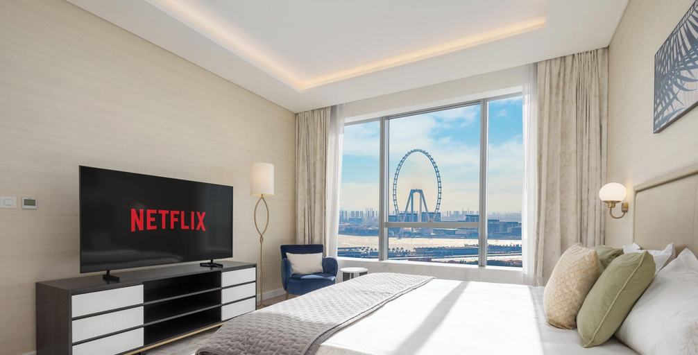 Bedroom 2, LUX Iconic Views at Palm Tower Suite 7, Dubai