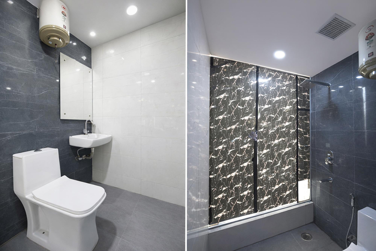 Bathroom 5, Fabhotel Happy Stay, Gautam Buddha Nagar