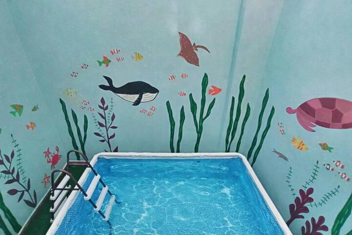 Bathroom, Villa Erontas -Private heated jacuzzi and mini pool, Crete