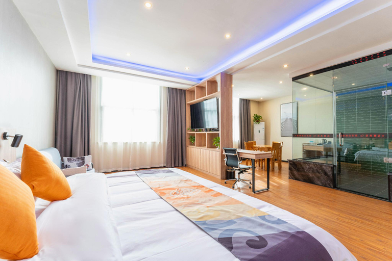 Bedroom 2, Shell Hotel Anhui Chuzhou Huayuan Dong Road, Chuzhou