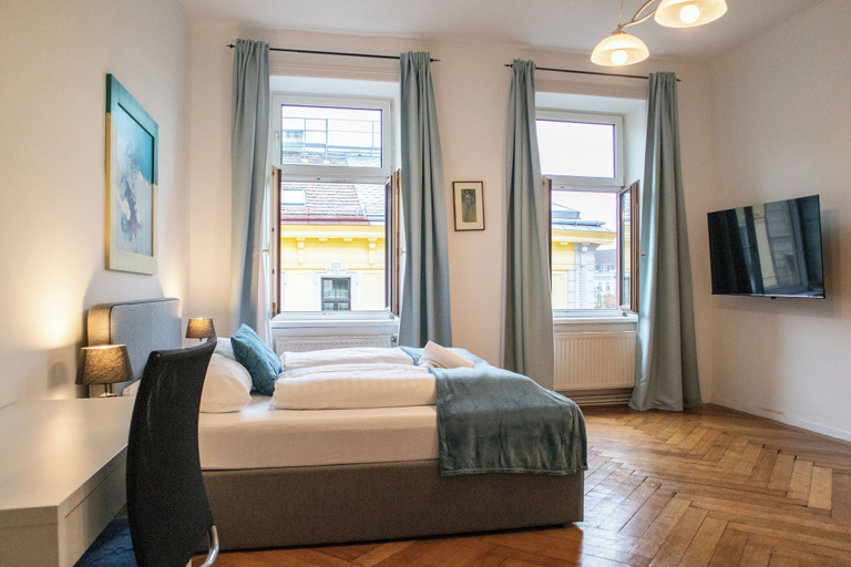 Room 3, Ideal Group Stay 2 Apartments With WiFi, Wien