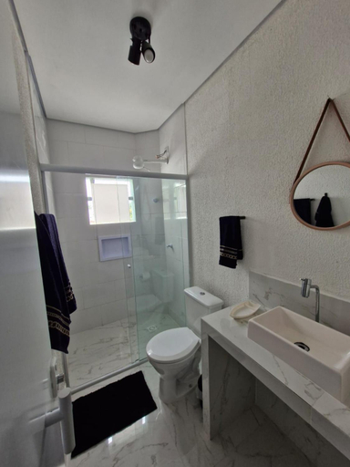 Bathroom 4, Pousada Praia do Guaiuba, Guarujá