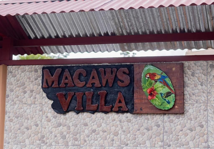 Exterior detail, Macaws Villa, Osa