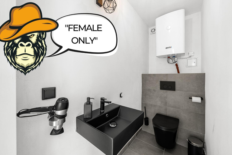 Bathroom 2, Stadtaffe - Chic Hostel VIE, Wien