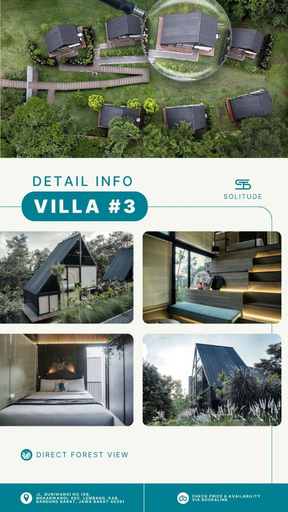 Solitude Tahura Room Type - Villa No.3 Direct Forest