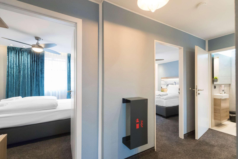 Bedroom 5, dasPaul Hotel, Nürnberg