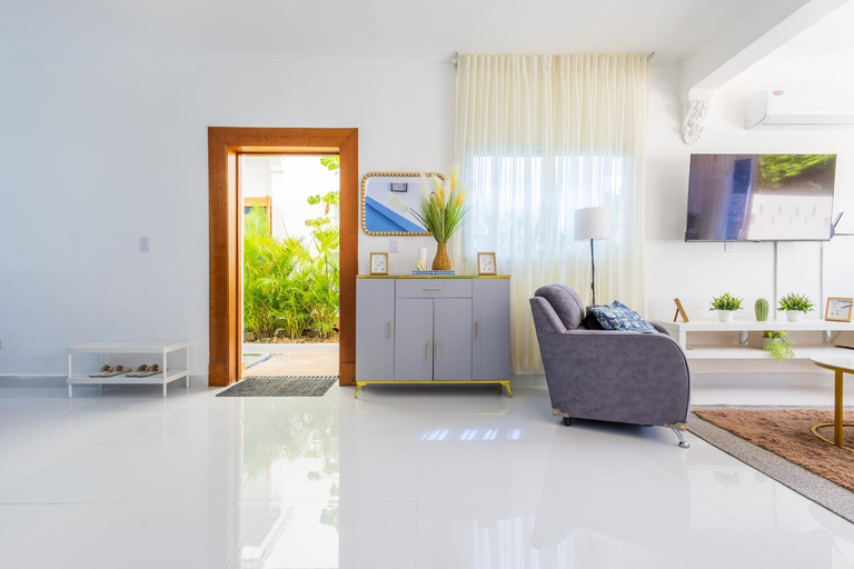 Facilities 4, 3BR Villa with Pool, Rooftop, and BBQ - Gated Area, Salvaleon de Higuey