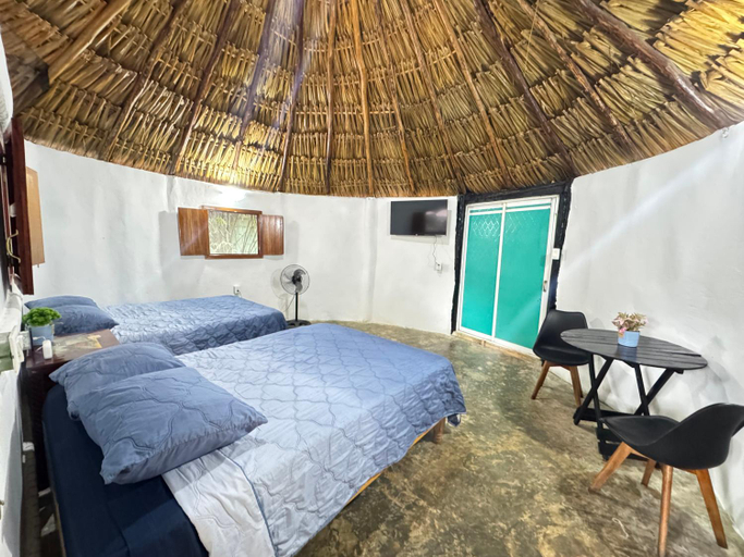 Bedroom 2, Hotel Bambus, Felipe Carrillo Puerto