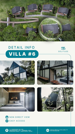 Solitude Tahura Room Type - Villa No.6 Non Direct Forest View, Easy Access