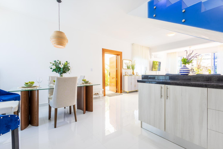 Kitchen 3, 3BR Villa with Pool, Rooftop, and BBQ - Gated Area, Salvaleon de Higuey