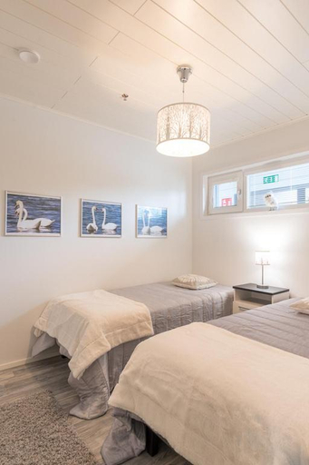 Bedroom, Safaritalo Apartments, Northern Ostrobothnia