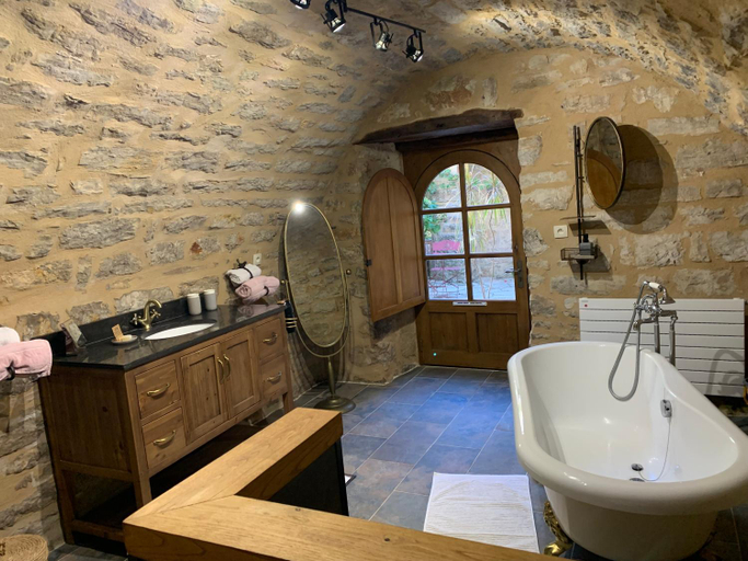 Bathroom 4, Manoir du Charme dans les Gorges du Tarn LOZERE, Lozère