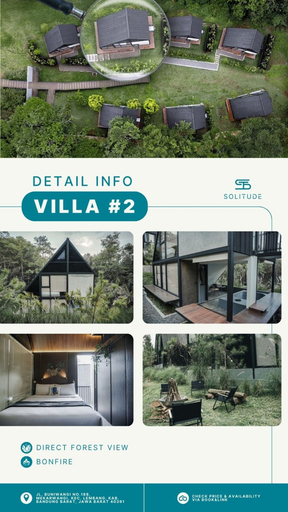 Solitude Tahura Room Type - Villa No.2 Direct Forest View