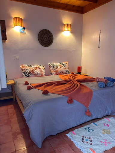 Bedroom 2, Tigmi Blue - Imsouane Surf et Ocean, Agadir-Ida ou Tanane