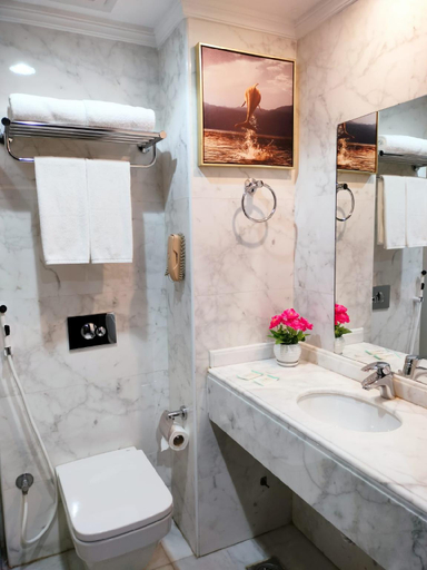 Bathroom, Al Rabeh Hotel, Makkah
