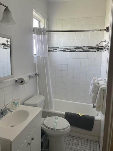 Bathroom, Hunter Arms Hotel, Osceola