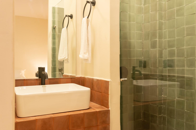 Bathroom 3, Hotel la casa del huesped, Santa Marta (Dist. Esp.)