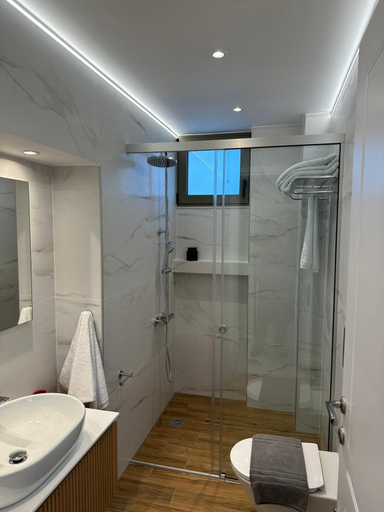 Bathroom 3, Mitos Luxury Villas 2 x 150sqm Heated Pool each villa sleeps 10, Crete