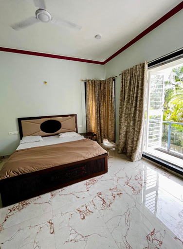 Bedroom 2, Palm Villa, Pune