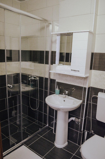 Bathroom 3, White & Wood