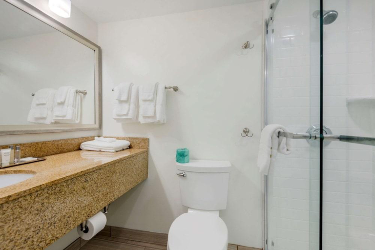Bathroom 3, Seasider Motel, Hancock