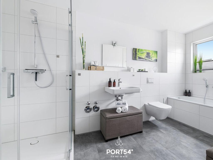 Bathroom 3, Ferienwohnung Fine Busum, Dithmarschen