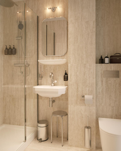 Bathroom 4, Beaurepaire, Paris
