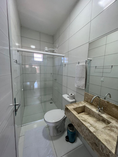 Bathroom, Pousada Praia Bela, Maragogi