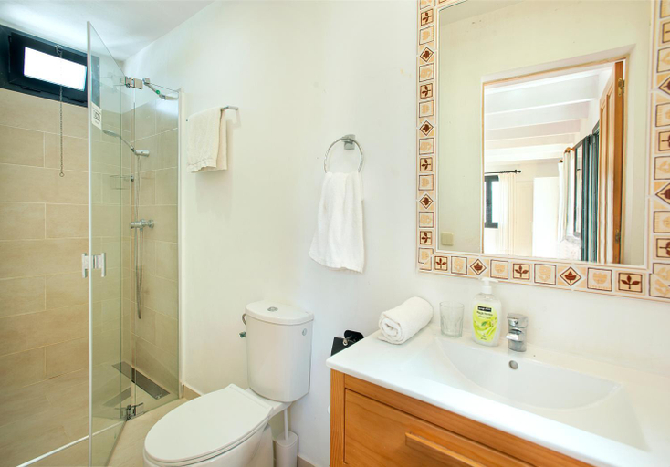 Shower 5, Owl Booking Villa Almadrava - Vacation Paradise, Baleares