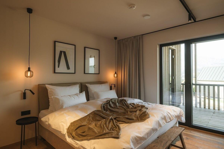 Bedroom 2, Agrad Chalets, Rosenheim