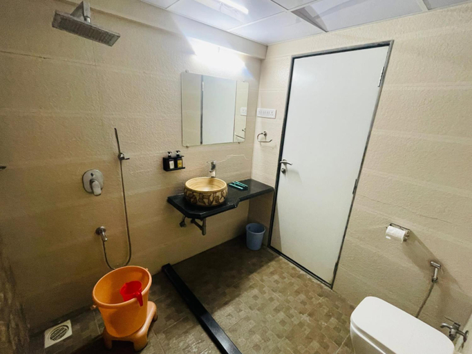 Bathroom 3, The Byke Heritage - Pan India Pure Veg Hotel Chain, Raigarh