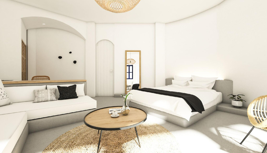 Bedroom 4, Oia Memories Suites, South Aegean