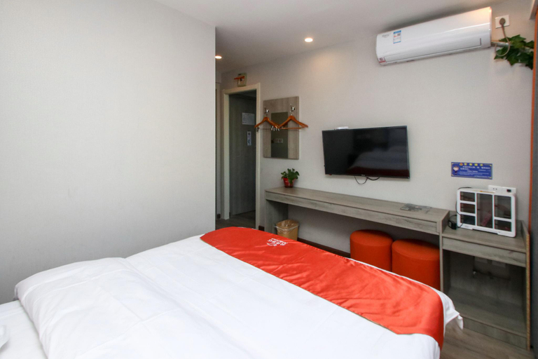 Bedroom 2, Shell Fuyang Renmin Middle Road Gulou Plaza Hotel, Fuyang