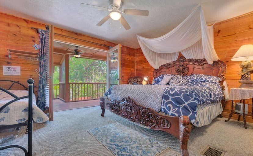 Bedroom 2, Cabin On The Lake, Volusia