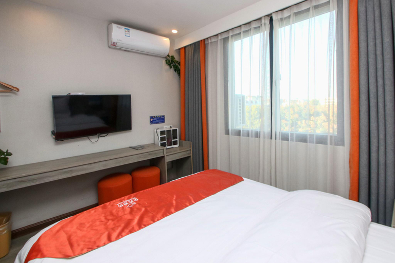 Bedroom 3, Shell Fuyang Renmin Middle Road Gulou Plaza Hotel, Fuyang