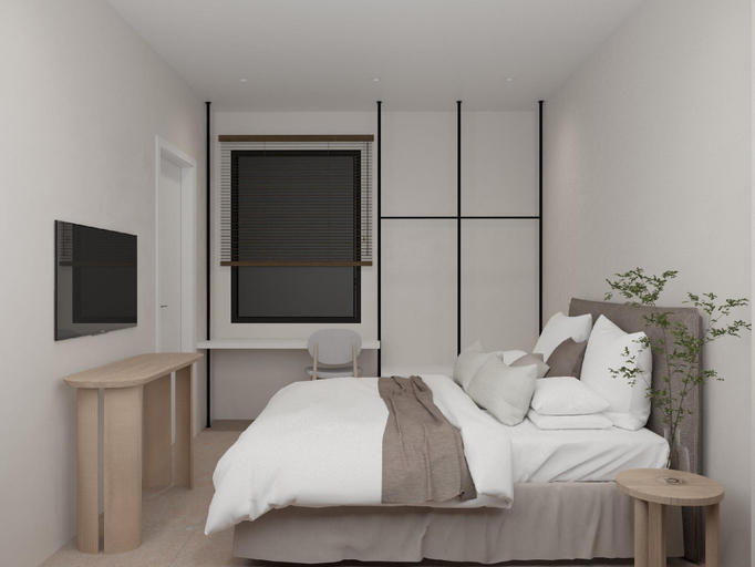 Bedroom 2, Finders Akadimias Suites, Attica