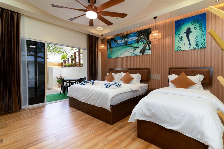 Bedroom 3, Ukulhas Sunrise View, North Ari Atoll
