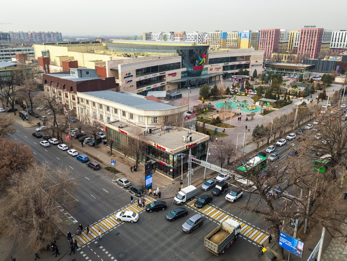 View, Pulse capsule hotel, Almaty