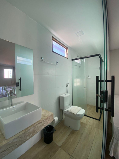 Bathroom, Verde Mar Pousada, João Pessoa