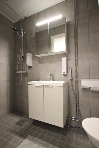 Bathroom 3, Forenom Aparthotel Varkaus, North Savonia