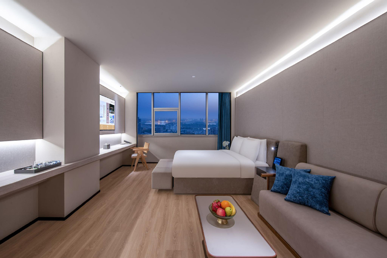 Bedroom 2, Crystal Orange Hotel Nanjing Qilin Science Park, Nanjing