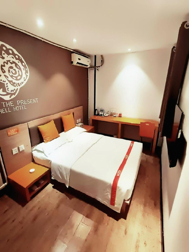 Bedroom 2, Shell Hotel Tangshan Caofeidian Xinghaimingdu Square, Tangshan