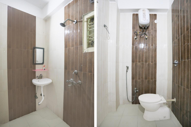 Bathroom 4, FabExpress The Hudco Grand, Patna