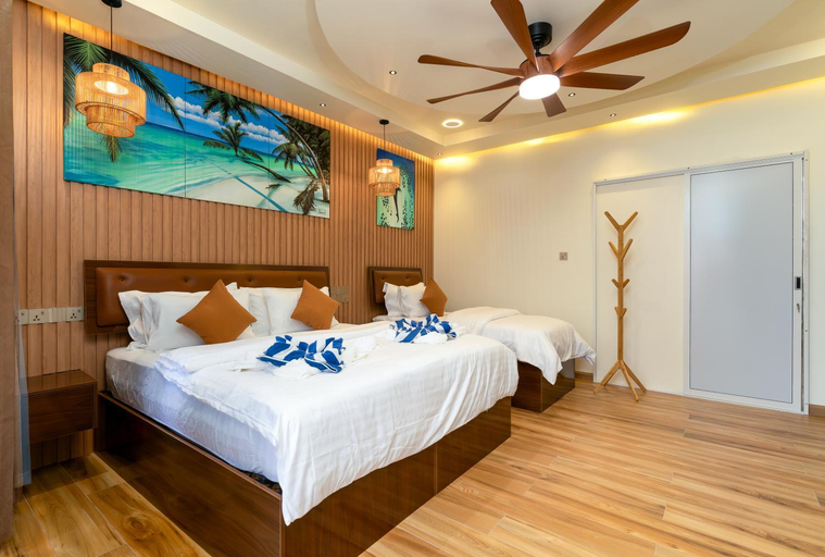 Bedroom 2, Ukulhas Sunrise View, North Ari Atoll