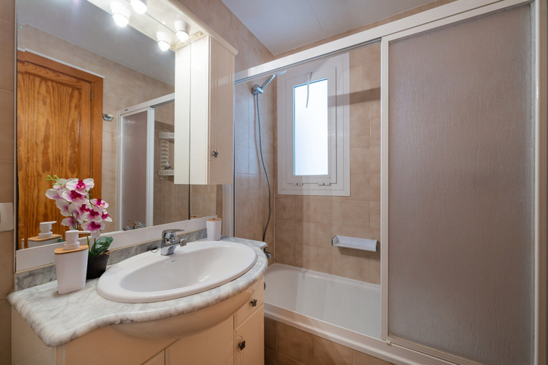 Bathroom 3, Al Pujol - Apartment In Port D'alcudia. Free Wifi, Baleares