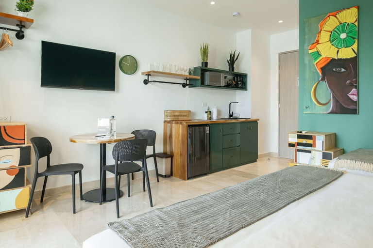 Room 2, w Enchanting Loft w Balcony in Bocagrande, Cartagena de Indias