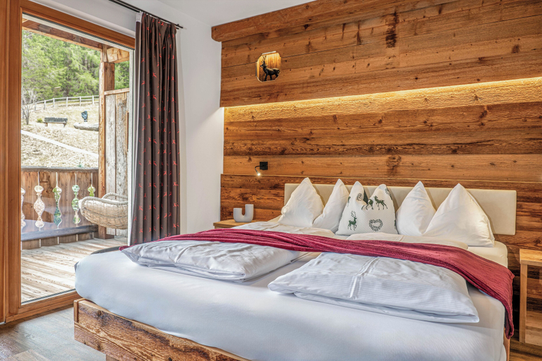 Bedroom 2, Alpine Mountain Chalet, Bolzano